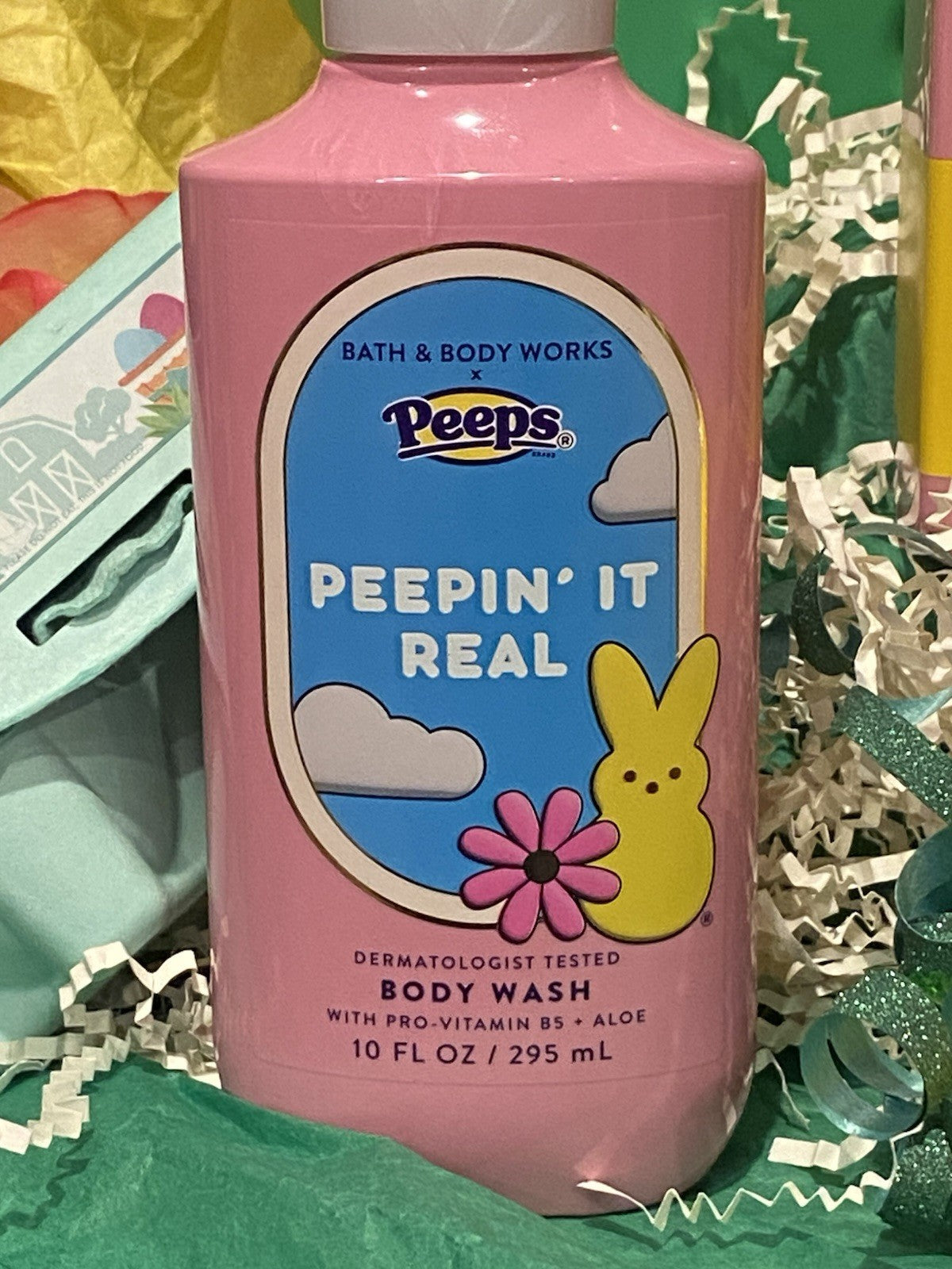 Bath & Body Works Peepin' It Real 8-Piece Bath & Body Set with Bunny PocketBac Holder