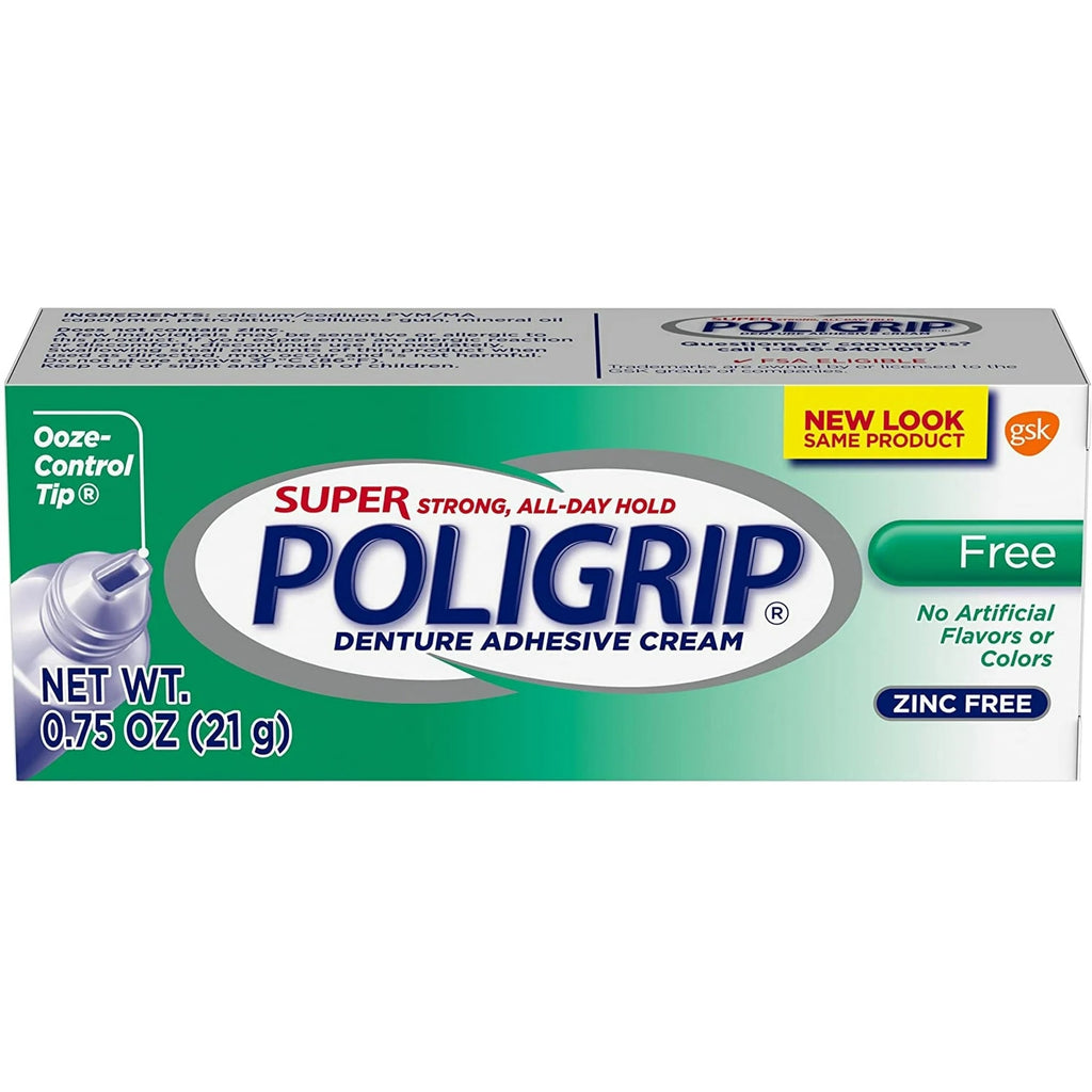 Zinc-Free Denture Adhesive Cream 48 Pack - 0.75 Oz