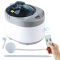 4L Portable Sauna Steamer Pot with Remote Control for Home Spa & Detox