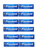 Denture Adhesive Cream 0.6 oz - Strong Hold, Secure Fit, 12 Pack