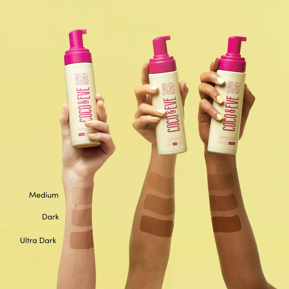 Self Tanning Foam Medium - Natural DHA Bronzer with Skincare Benefits, 6.67 fl oz