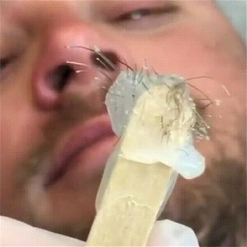 Nose Hair Waxing Kit for Men and Women - Painless Hair Removal Set