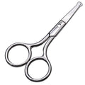 Mini Round-Tip Nose, Eyebrow & Facial Hair Scissors - Silver