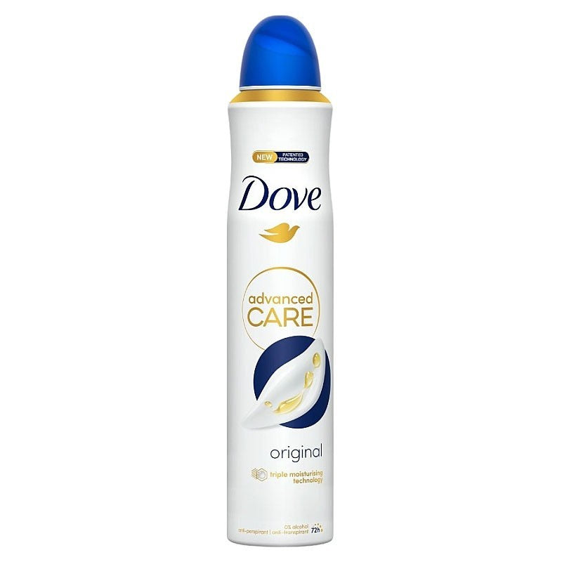 6 Pack Dove Original Antiperspirant Deodorant Spray 150ml - Up to 72 Hours Protection