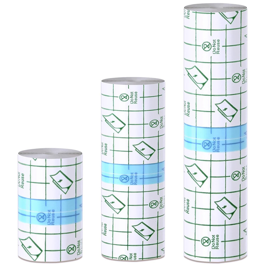 Second Skin Tattoo Cover Waterproof Bandage — 3 Rolls for Aftercare