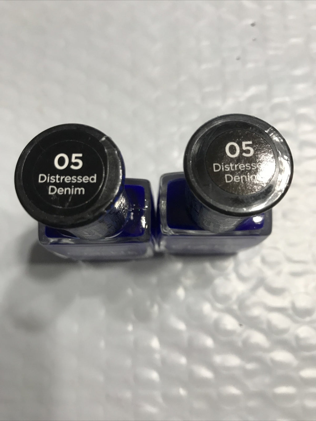 Sally Hansen Crackle Overcoat Nail Polish 05 Distressed Denim - 2 Pack