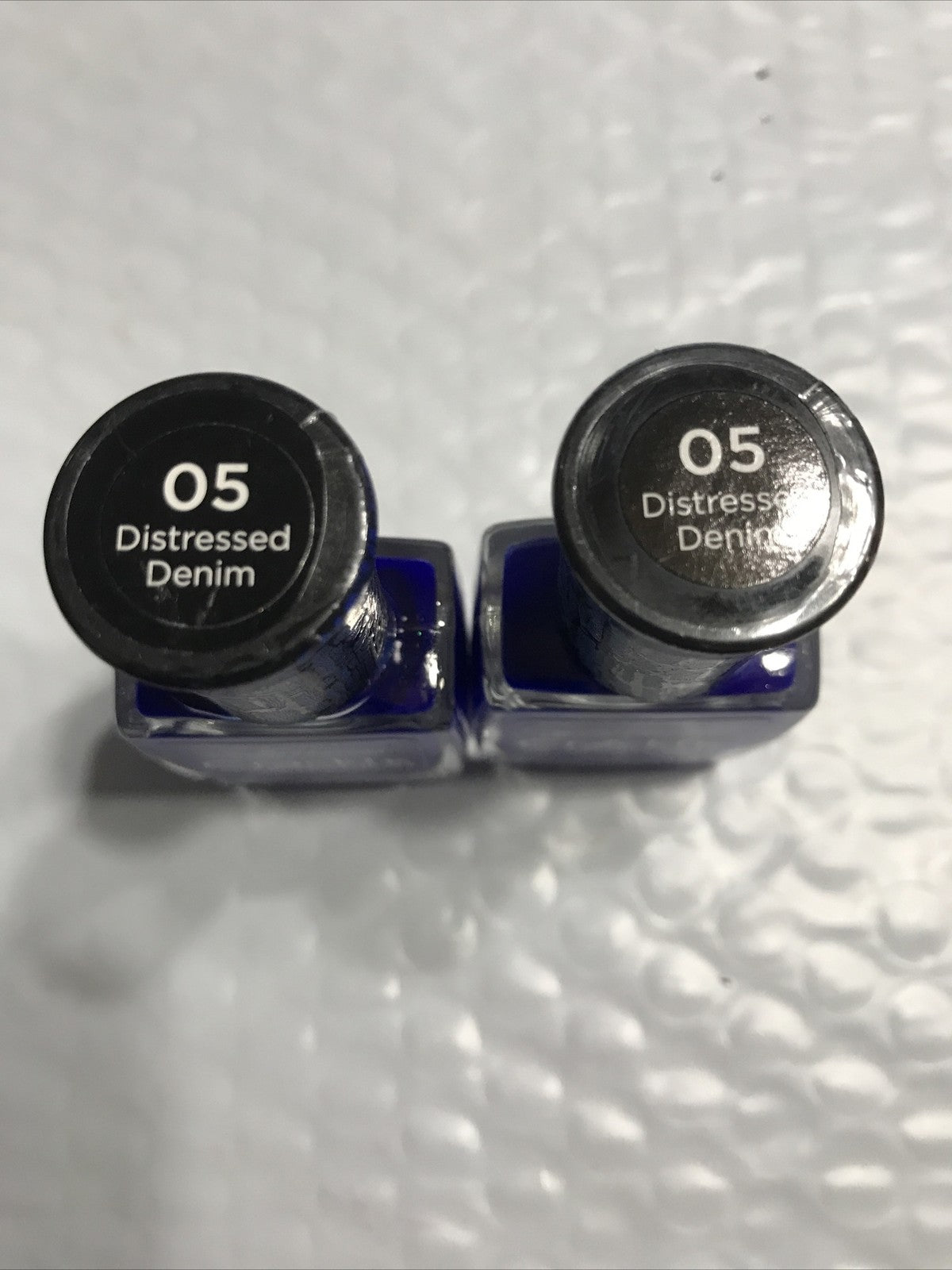 Sally Hansen Crackle Overcoat Nail Polish 05 Distressed Denim - 2 Pack