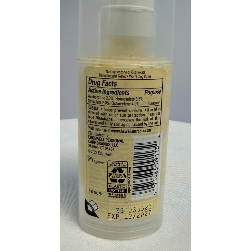 SPF 30 Face Sunscreen Lotion - Lightweight Hydrating Broad Spectrum Protection
