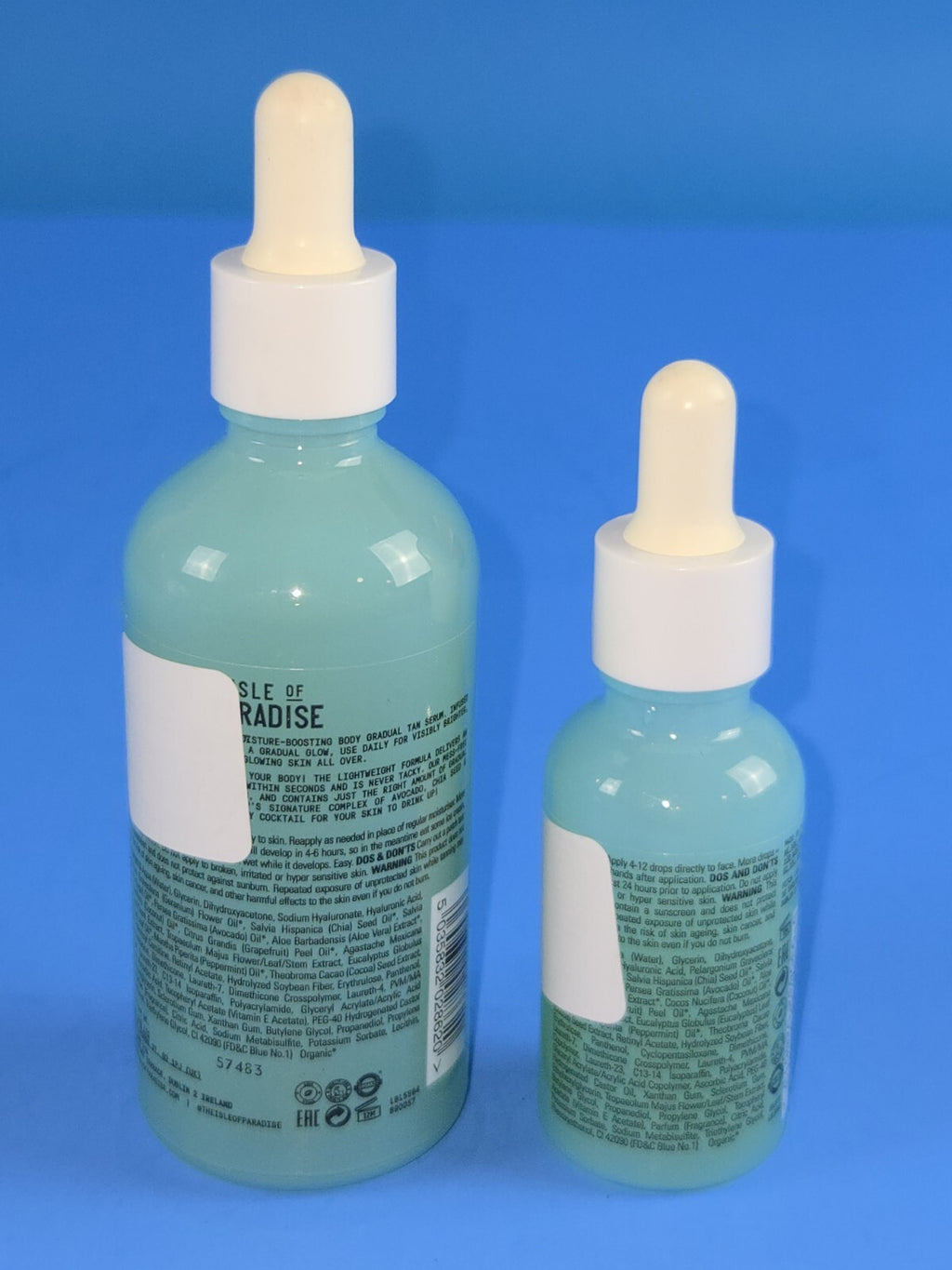 Self-Tanning Serum for Body - Isle Of Paradise Hyglo 3.21 Oz & 1 Oz Set