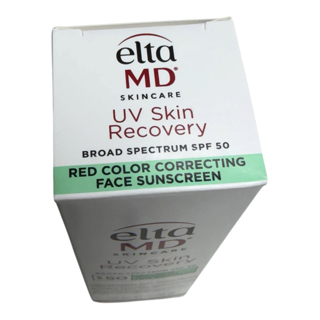 EltaMD UV Skin Recovery Red Color Correcting SPF 50 - Green Tint, 1.7oz, Pack of 2