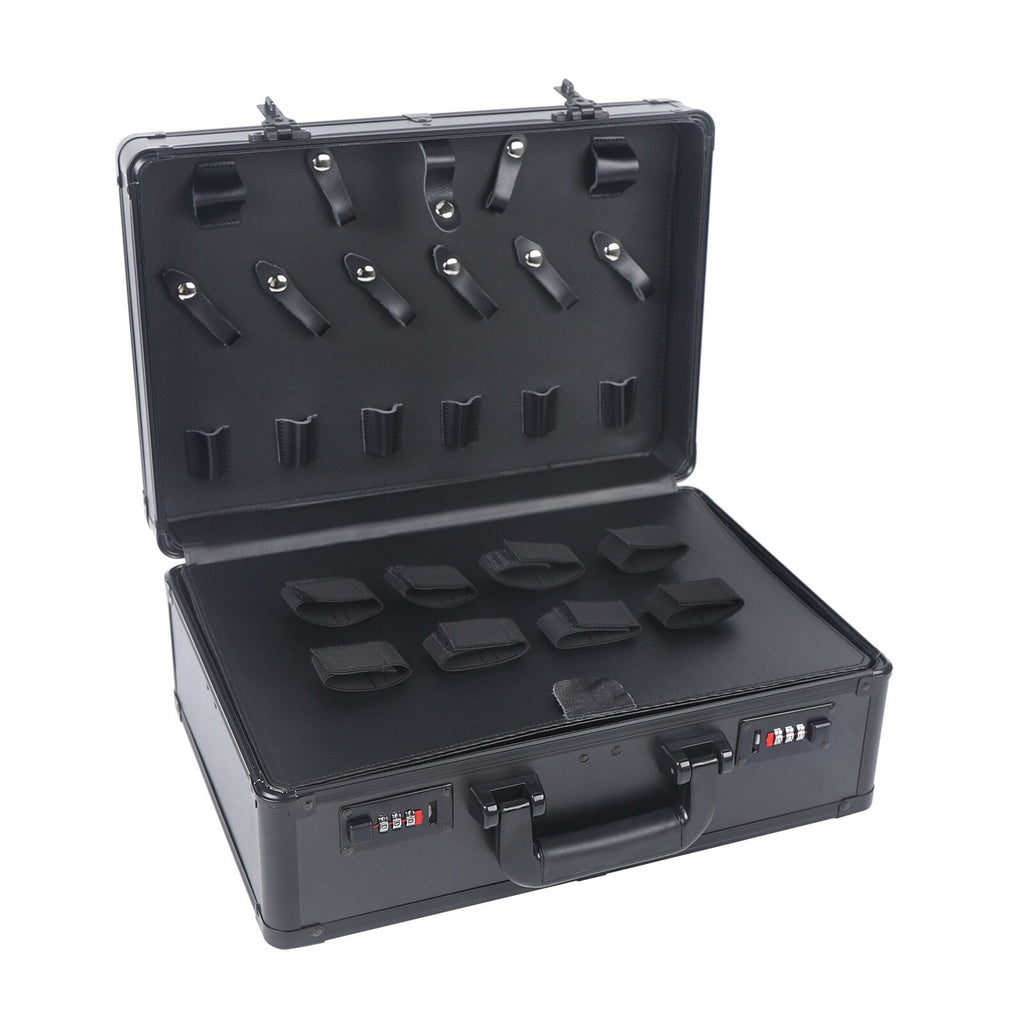 Travel Hair Clipper Case with Lockable Storage Organizer for Barber Tools
