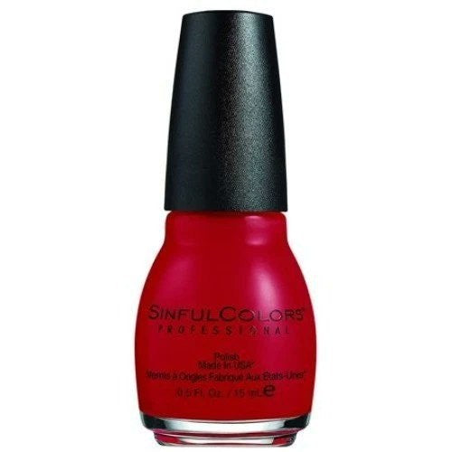 Bold Red Nail Polish - Long-Lasting, Full Coverage, 369 Ruby Ruby