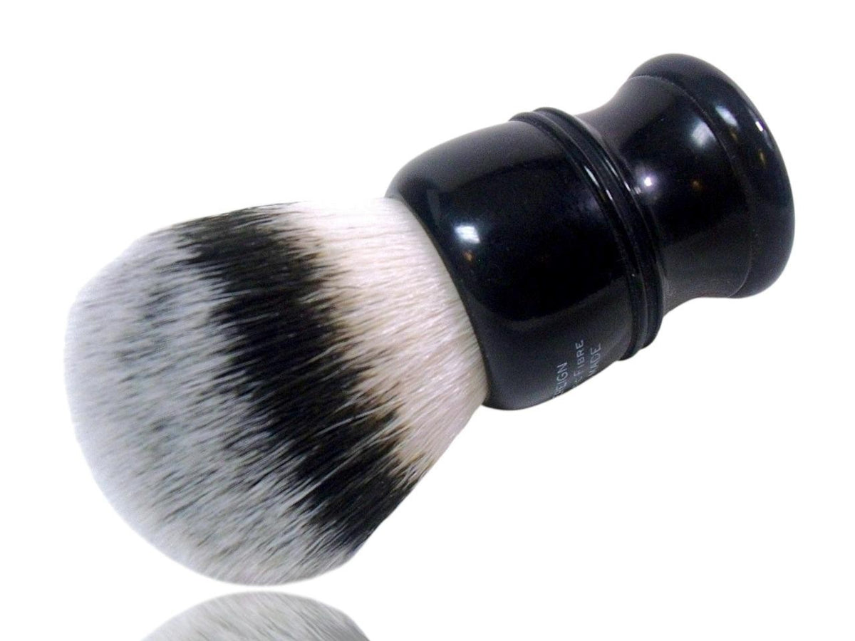 Synthetic Shaving Brush Trafalgar T3 Ebony Hand Made for Wet Shaving