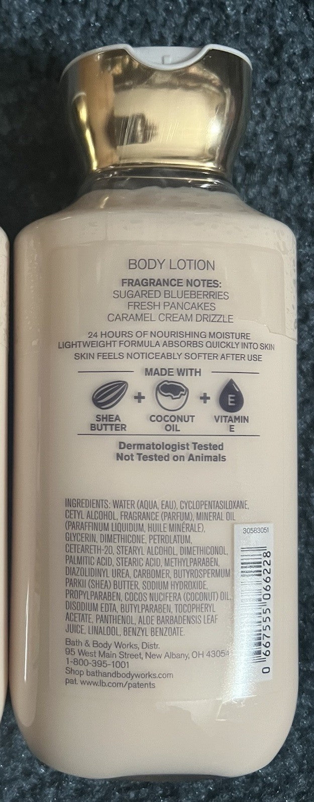 Bath & Body Works Blueberry Sugar Pancakes Body Mist & Lotion Set - Discontinued