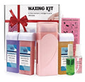 Home Waxing Kit with Wax Warmer & Refill Rolls - Hair Removal for Face & Body