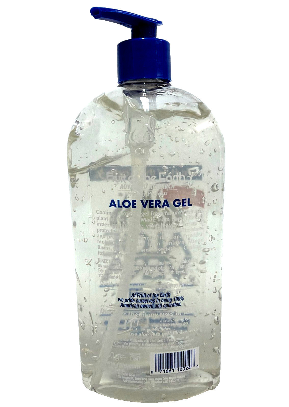 Aloe Vera Gel 24 oz - Moisturizing Soothing Gel for Sunburn & Dry Skin - 6 Pack