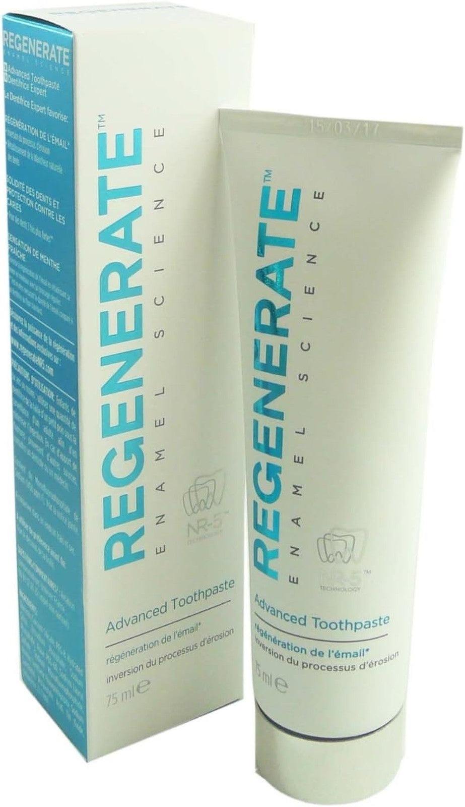 Enamel Repair Toothpaste Pack of 2 - Whitening & Enamel Protection, 75ml