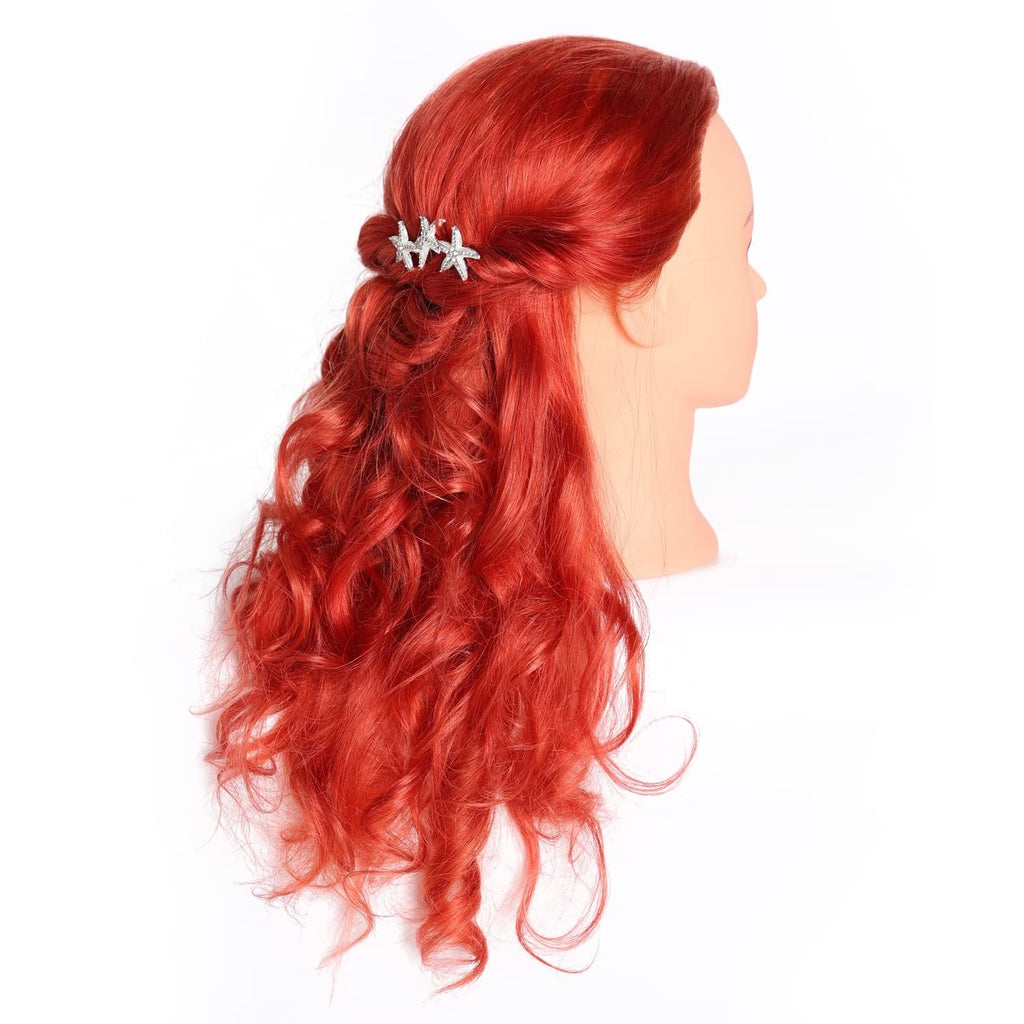 20-22 Inch Blonde Mannequin Head for Hair Styling & Braiding Practice