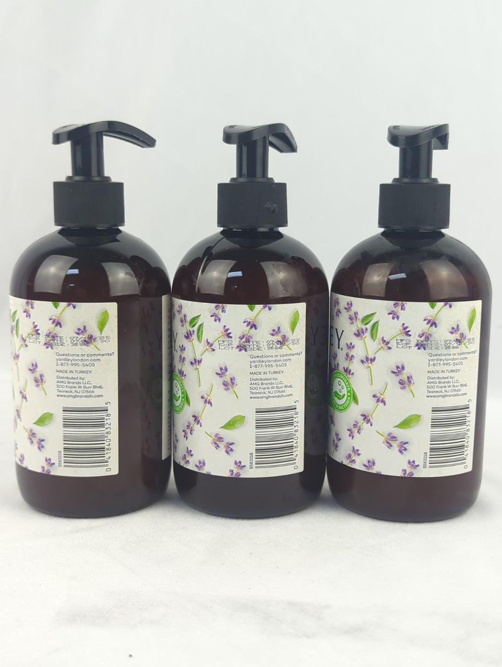 Lavender Liquid Hand Soap 3 Pack - 14 oz Each | Moisturizing & Gentle