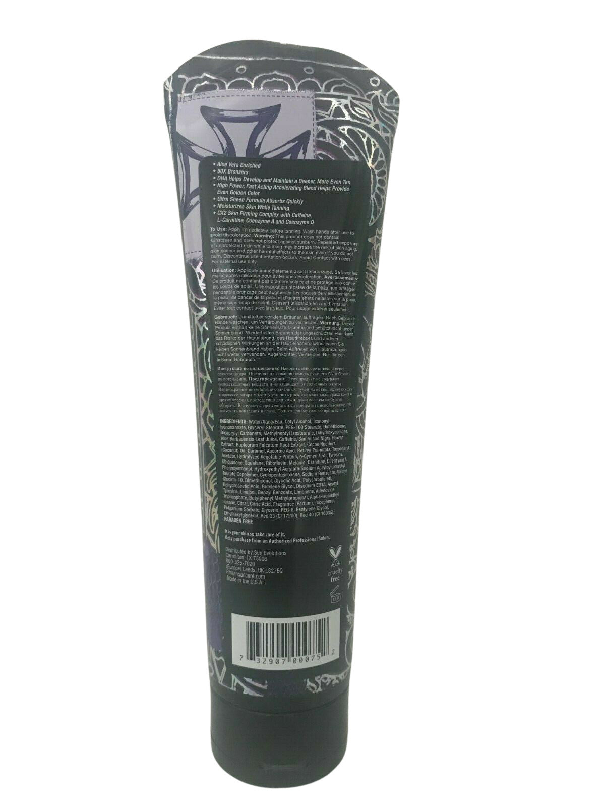 Pro Tan Dark Devotions Black Bronzing Sunbed Lotion - 2 Pack