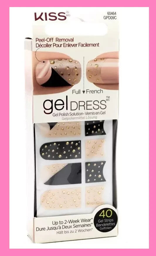 36-Pack Gel Dress Nail Polish Strips - Sweet Melody Assorted Colors & Designs