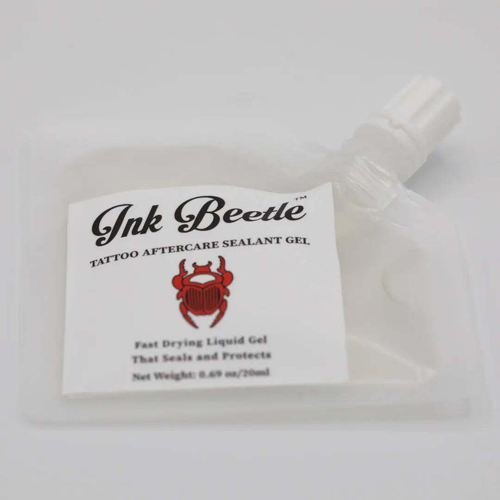 Tattoo Aftercare Gel - Ink Beetle Derm Gel Sealant for Tattoos 20ml or 250ml