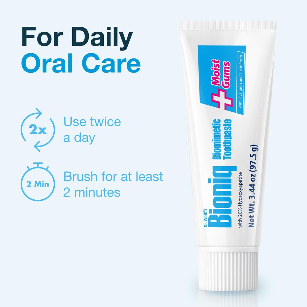 Hydroxyapatite Toothpaste Fluoride & SLS Free for Strong Enamel & Healthy Gums