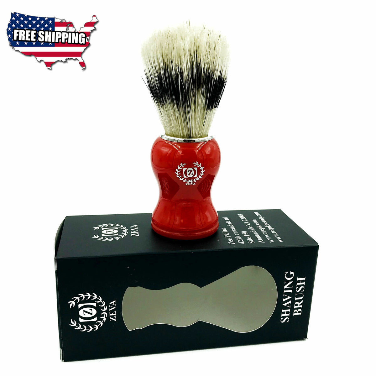 Boar Bristle Shaving Brush for Men - Classic Barber-Style Grooming Tool