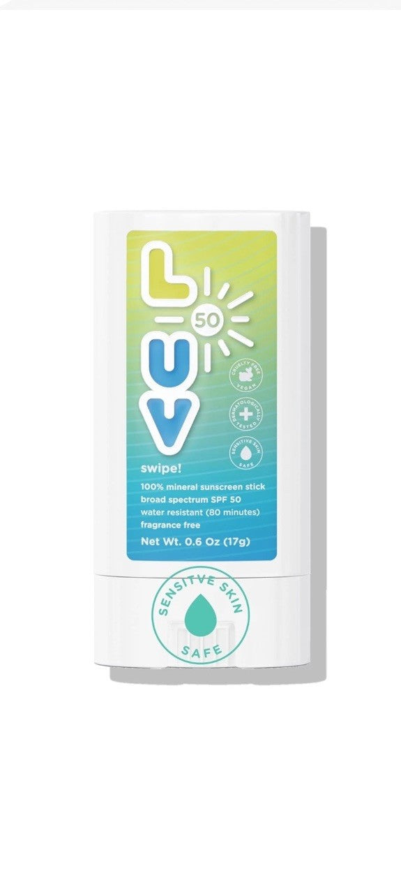 SPF 50 Mineral Sunscreen Stick - 0.6 oz, Broad Spectrum UV Protection
