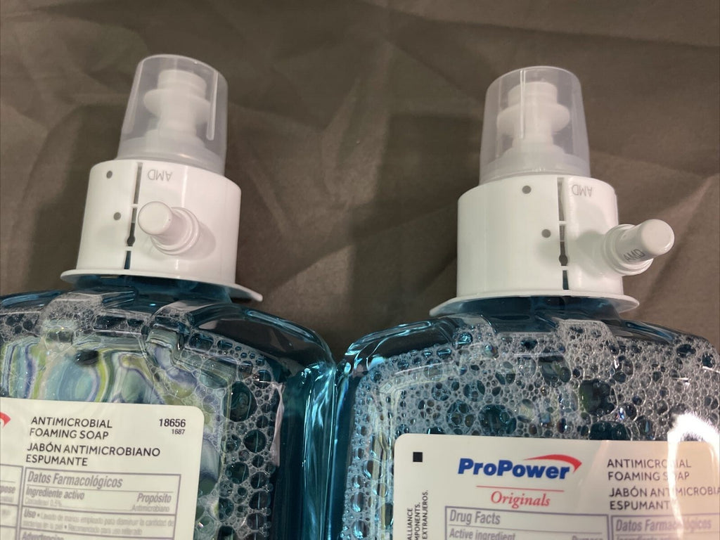 Antimicrobial Foaming Soap Dispenser 1200ML Pack of 2 - Bathroom & Hand Wash