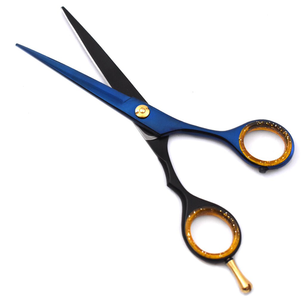 Professional Hairdressing Scissors Set for Salon Hair Cutting - 6 Inch Razor Edge Shears