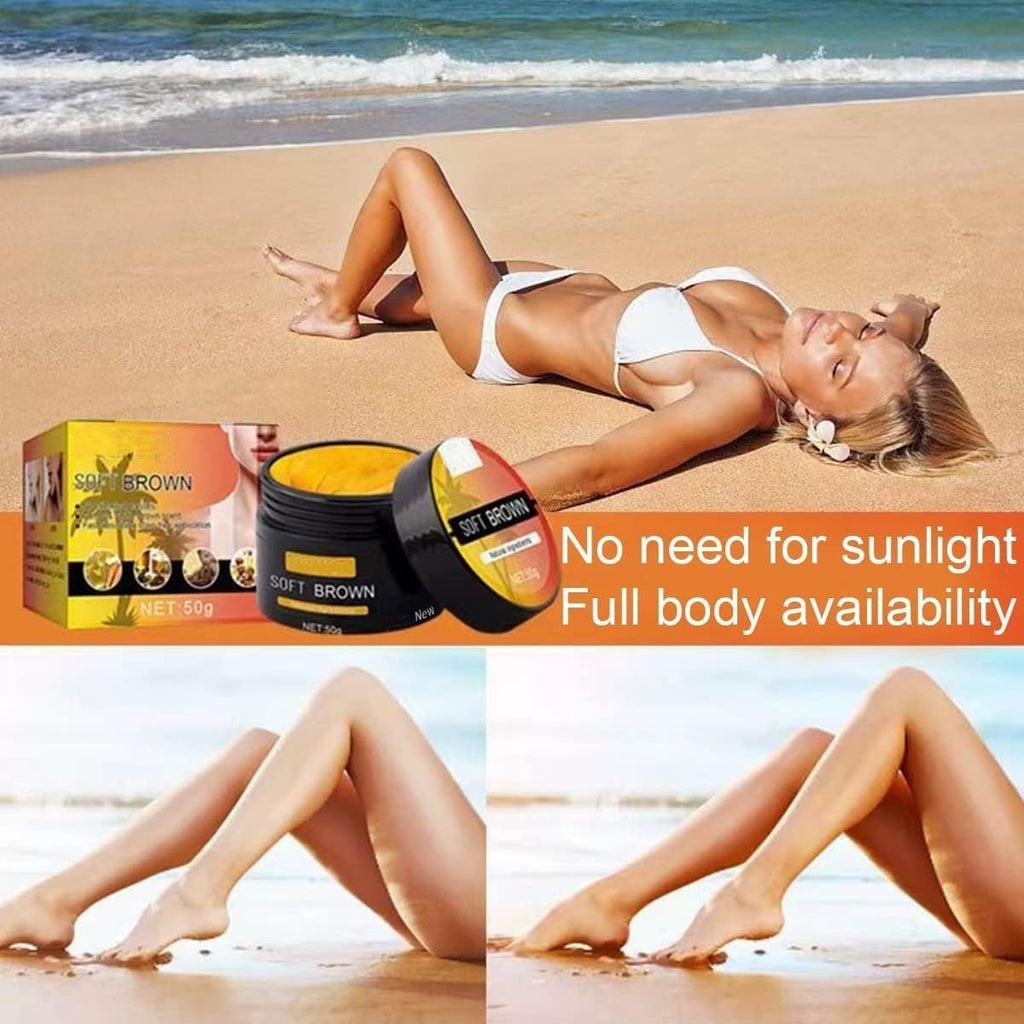Self-Tanning Gel and Lotion for Sunbeds & Outdoor Use - 50g & 100g Variants