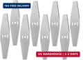 8 Pack Universal Metal Weed Eater Trimmer Blades for Lawn & Garden