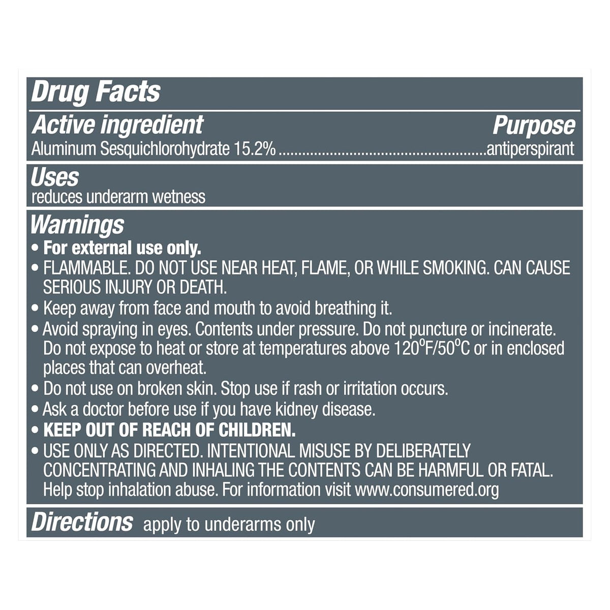 Men's 12-Pack Antiperspirant Dry Spray - 72-Hour Odor & Wetness Protection