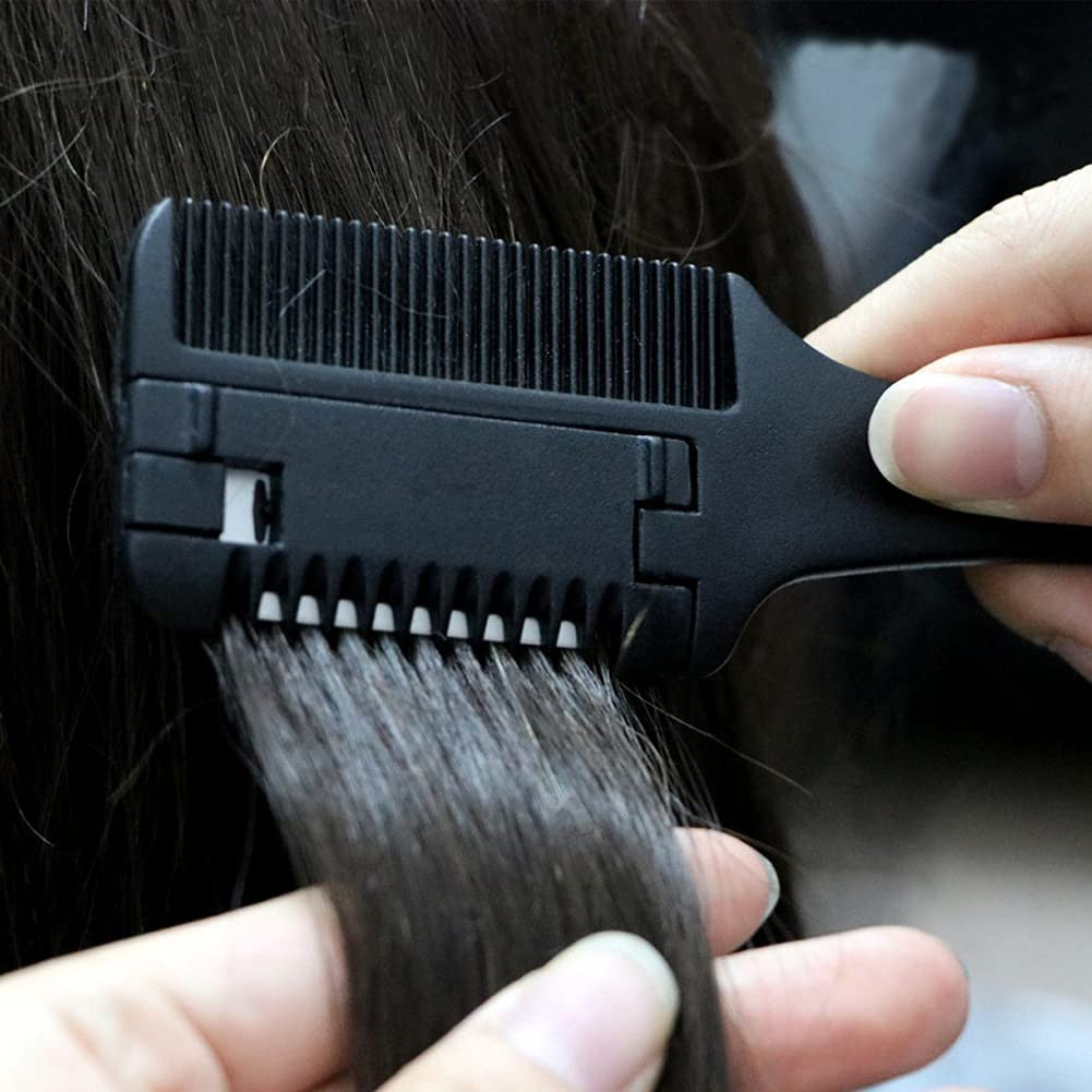 Double Sided Hair Thinner Razor Comb for Safe Hair Styling and Trimming