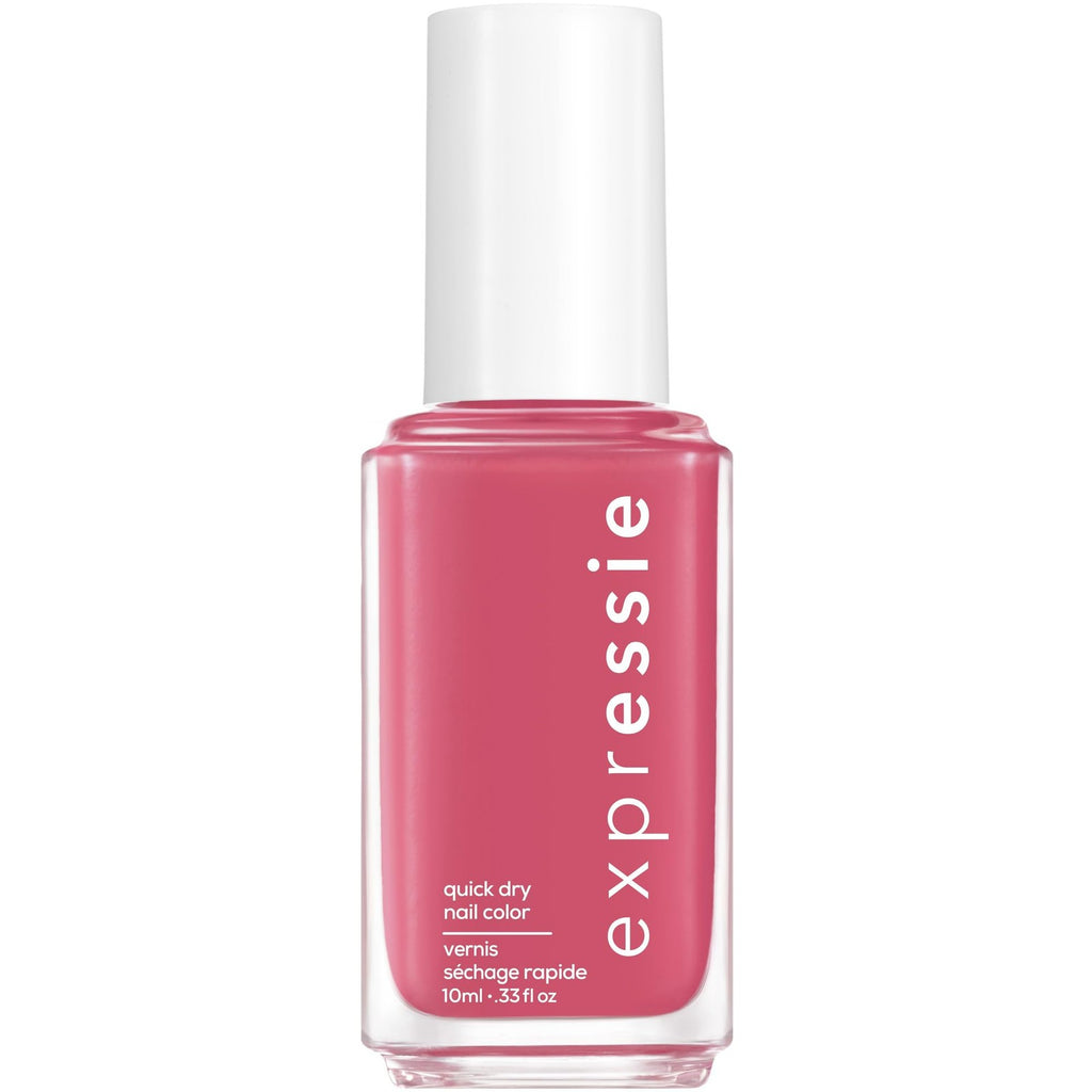 Vegan Quick-Dry Nail Polish in Crave The Chaos - Bright Pink, 0.46 fl oz