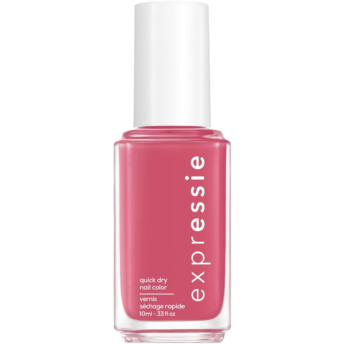 Vegan Quick-Dry Nail Polish in Crave The Chaos - Bright Pink, 0.46 fl oz