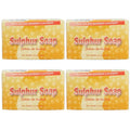 Sulfur Soap Bar for Acne & Skin Detox - 3.3 Oz Pack of 4