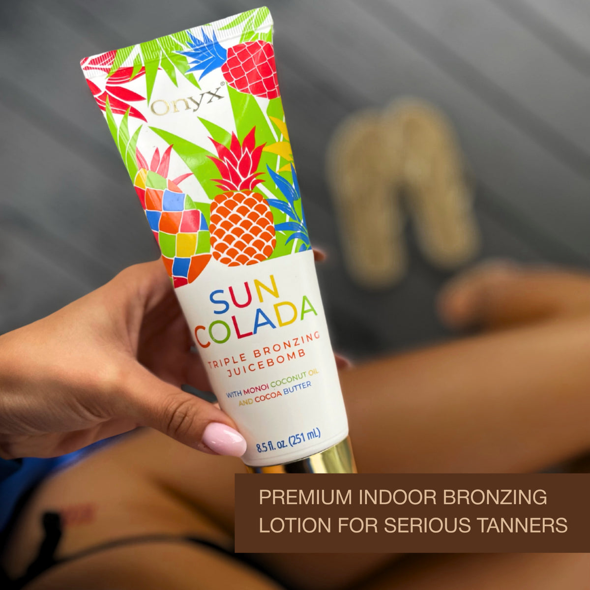 Onyx Suncolada Triple Bronzing Tanning Lotion - Deep Glow 8.5 fl oz