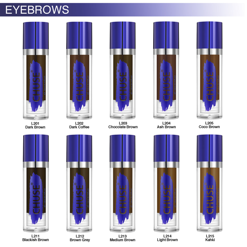 Permanent Makeup Pigment Ink Set for Eyebrow & Lip 10ml – Organic Nano Pigment