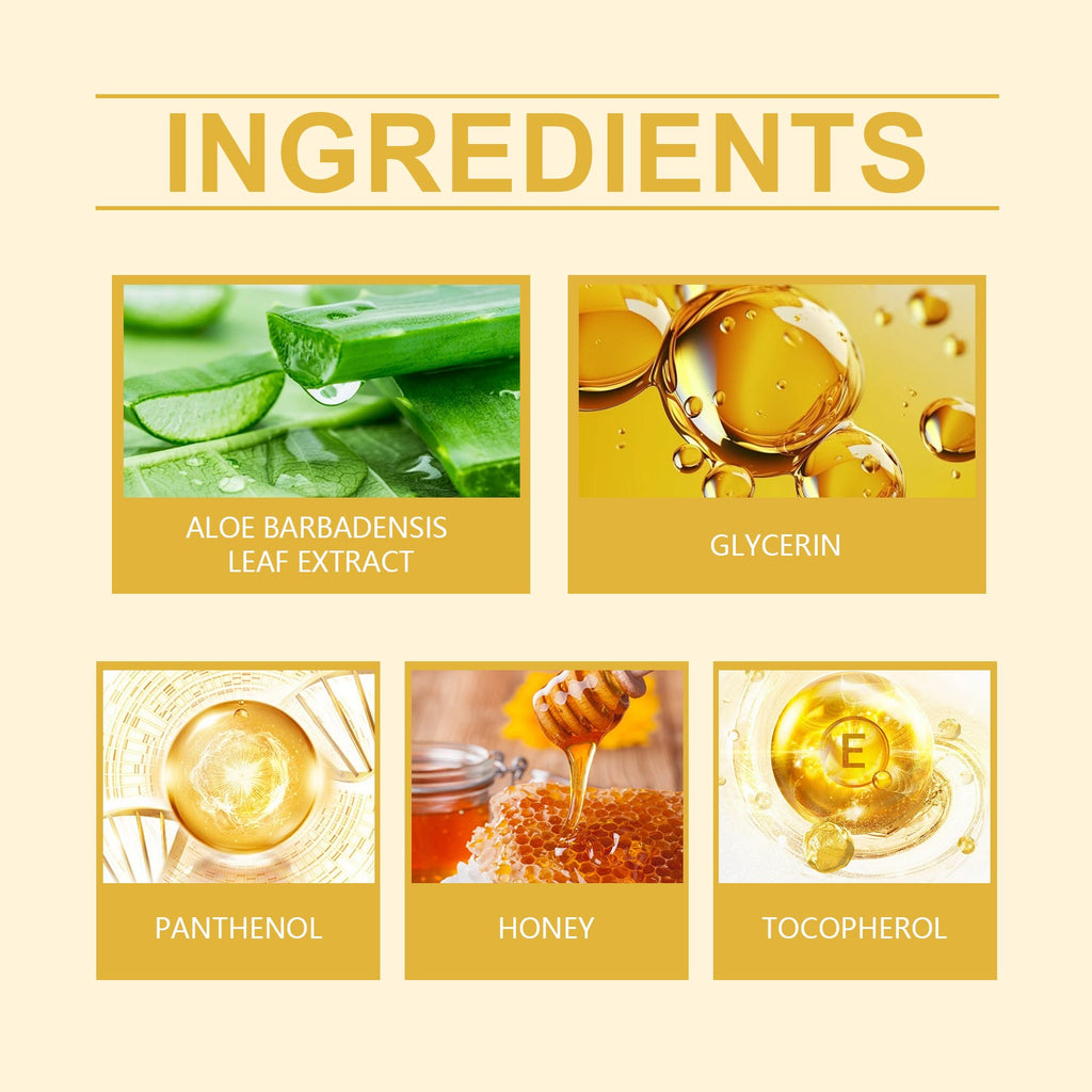 Aloe Vera Honey Hydrating Face Gel for After Sunburn & Oil Control