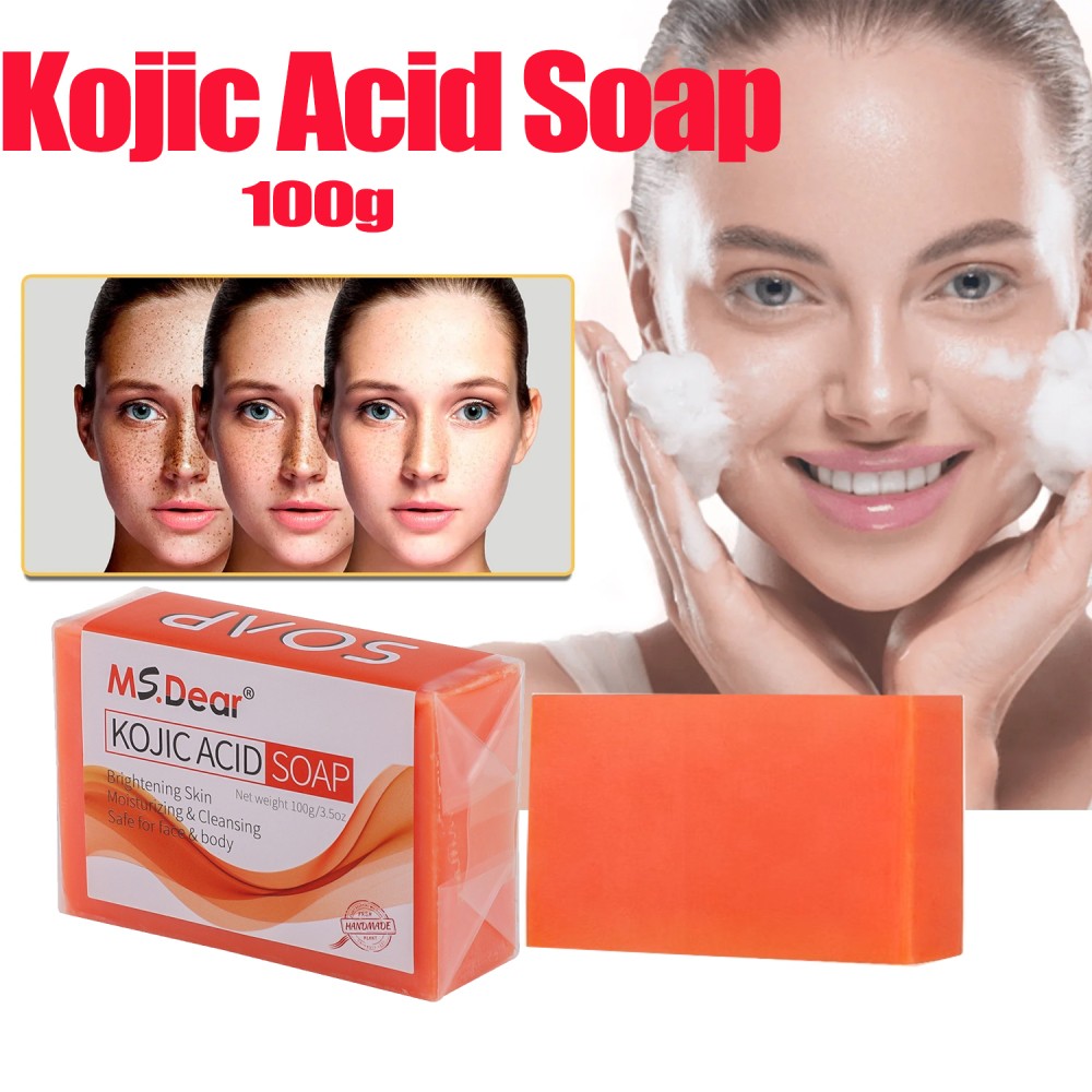 Acid Soap Dark Skin Whitening Lightening Face & Body 100g - Brightening & Cleansing
