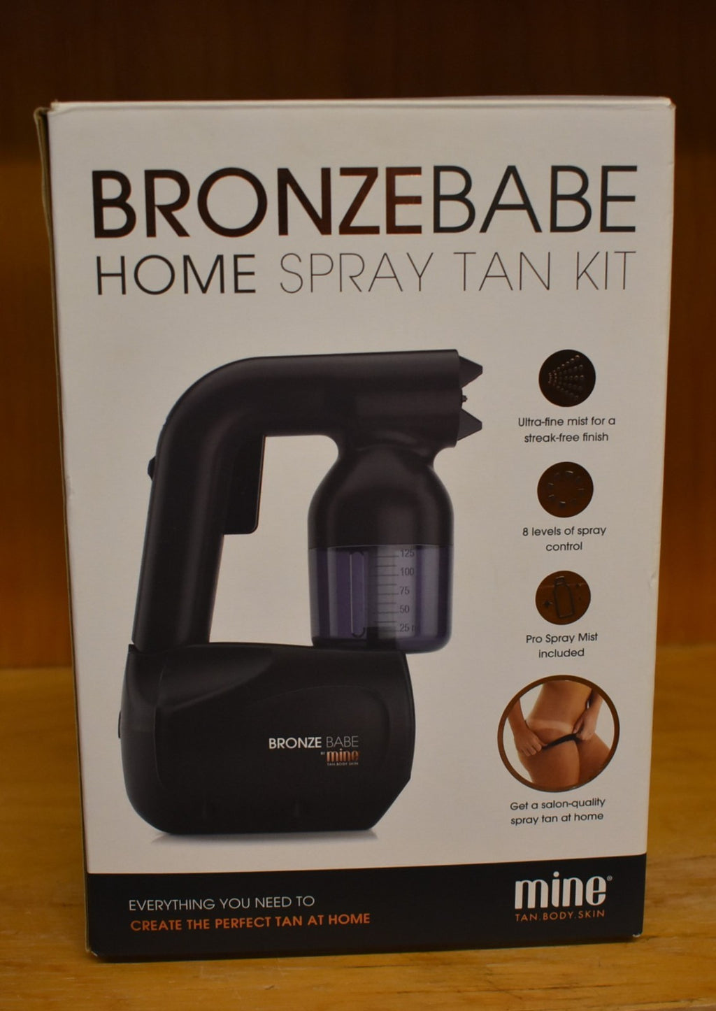Bronzebabe Spray Tan Kit - Home Self Tanning System, Open Box