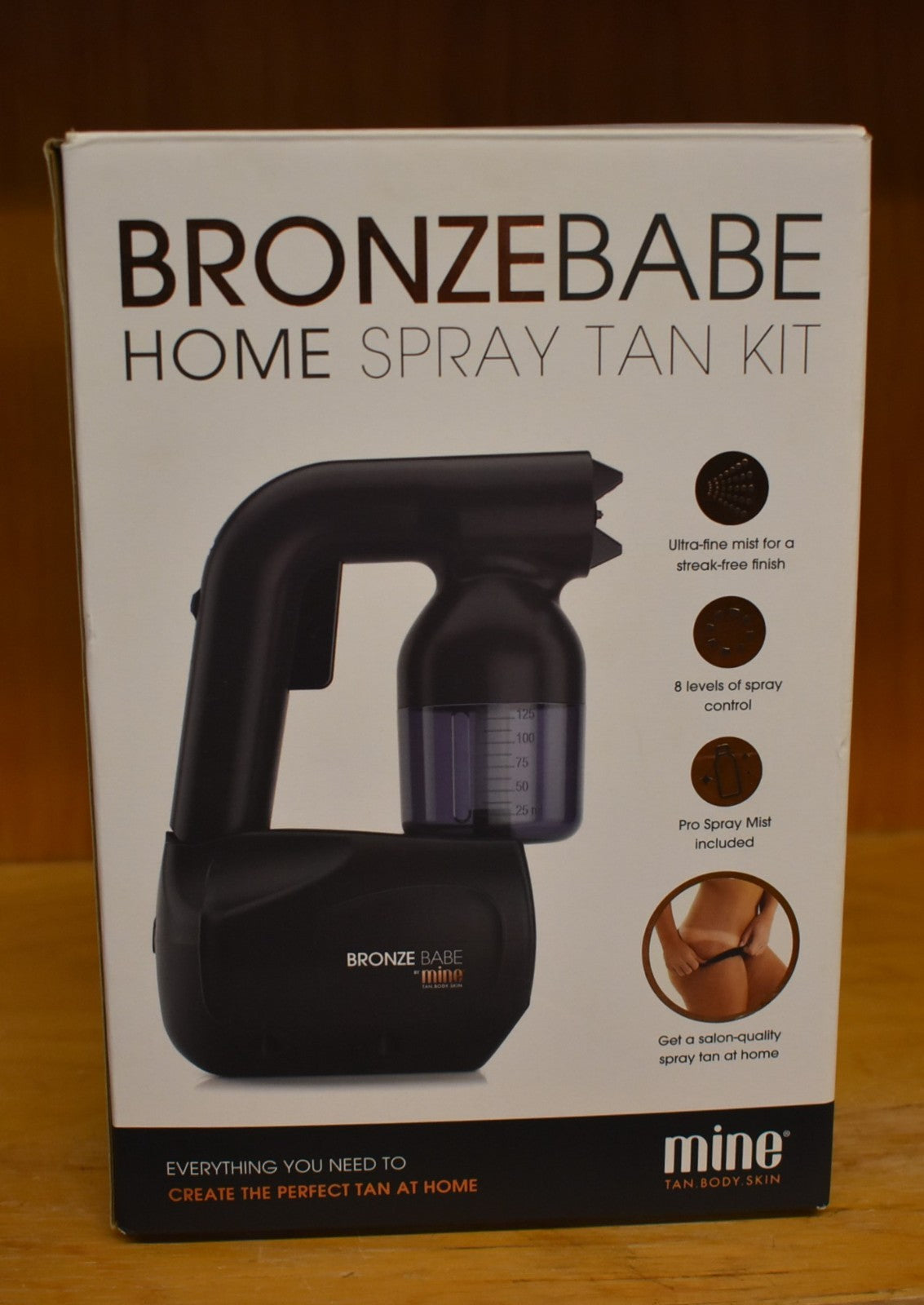 Bronzebabe Spray Tan Kit - Home Self Tanning System, Open Box