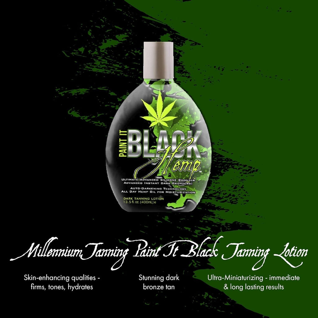Hemp Bronzer Tanning Lotion with Auto-Darkening Technology - 13.5 oz