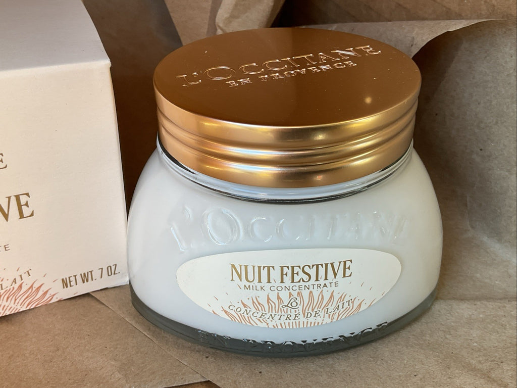L'Occitane Nuit Festive Milk Concentrate Cassis Noir & Vanilla 200ml