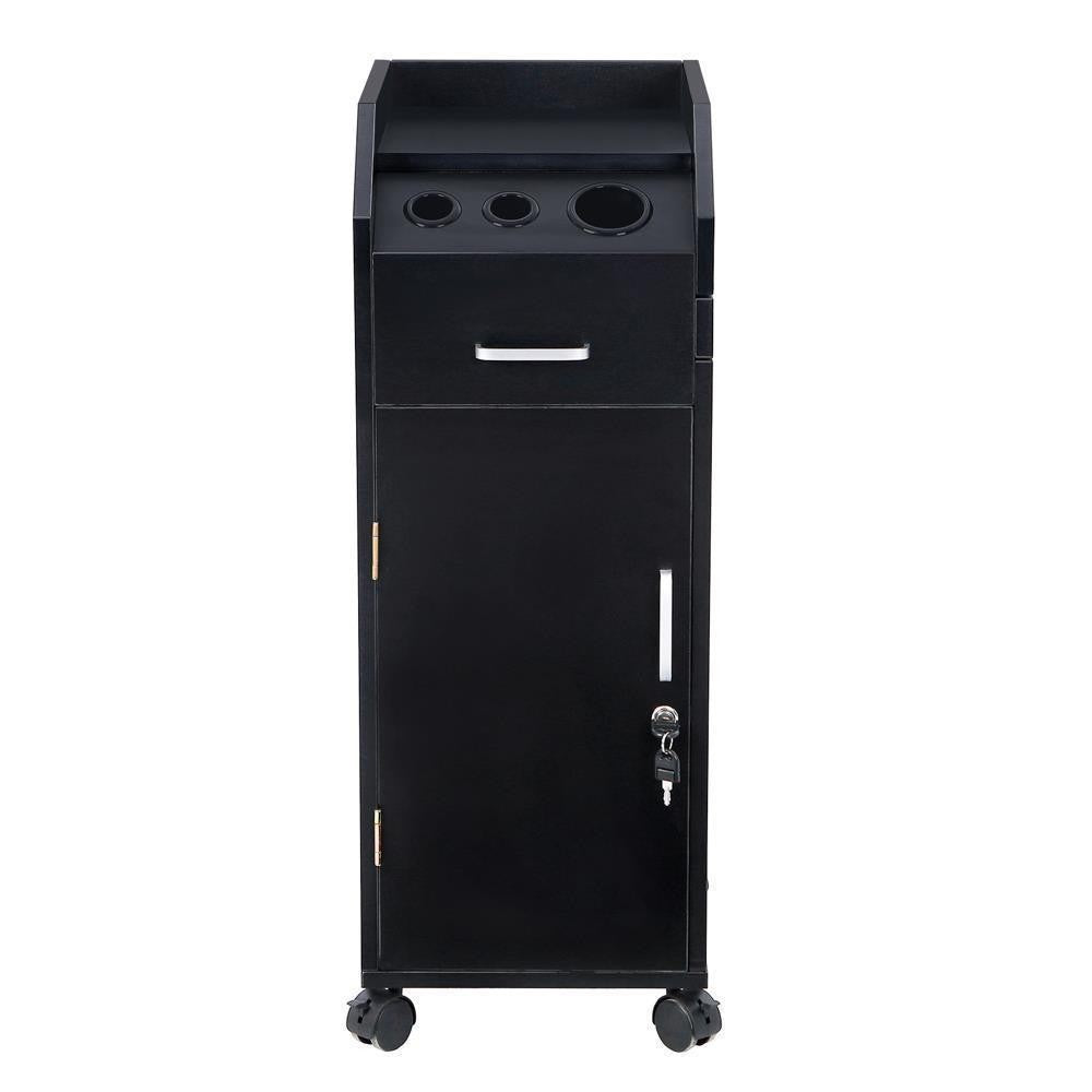 Salon Trolley Cart with 4 Drawers and Wheels - Hair Stylist Rolling Storage