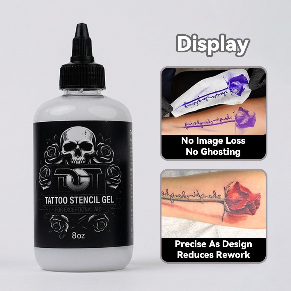 Tattoo Stencil Gel Transfer Cream 1/4/8oz for Safe Pattern Paste
