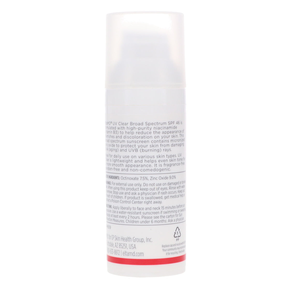EltaMD UV Clear Broad Spectrum SPF 46 Face Sunscreen 1.7 oz