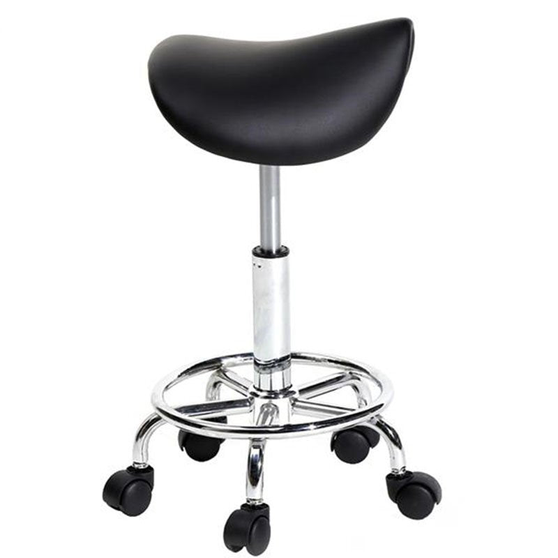 Adjustable Swivel Salon Stool with Round Seat for Spa & Beauty Clinics